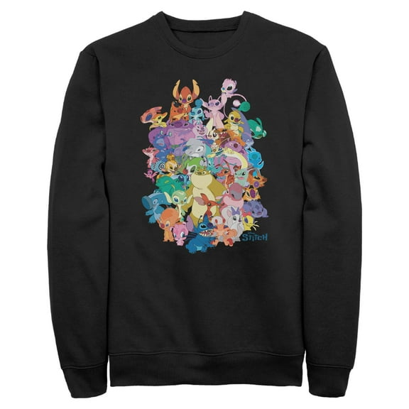 Mens Lilo & Stitch Experiment Compilation Sweatshirt