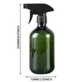 thumbnail image 2 of 1 Pc Leakproof Spray Bottles 500ml - Adjustable Nozzle for Fine Mist & Jet Stream | Premium Refillable Plastic Bottles for Hair Styling, Plant Misting, Cleaning Solutions, 8.07x2.95 Inch, Green, 2 of 3