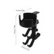 thumbnail image 2 of unbranded Soporte Multifuncional Para Auriculares Con Organizador Y Portavasos Negro Para Escritorio, 2 of 8