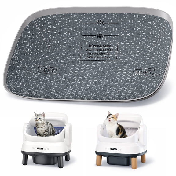 Aoruefar Premium Waterproof Cat Litter Tray Liner, Leak-Proof & Non-Slip Mat for Automatic Litter Boxes, Easy to Clean
