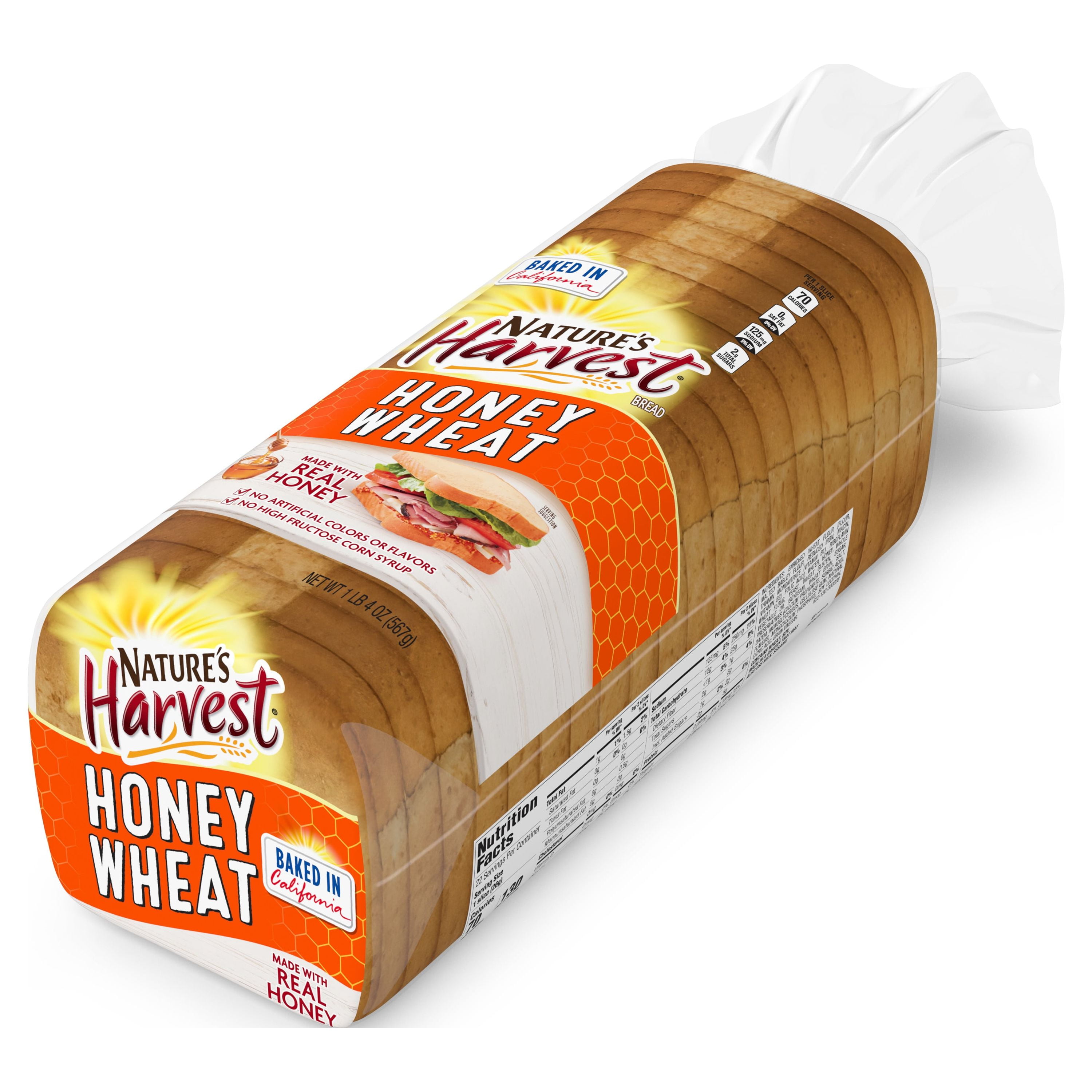 Honey Wheat Bread, 20 oz at Whole Foods Market