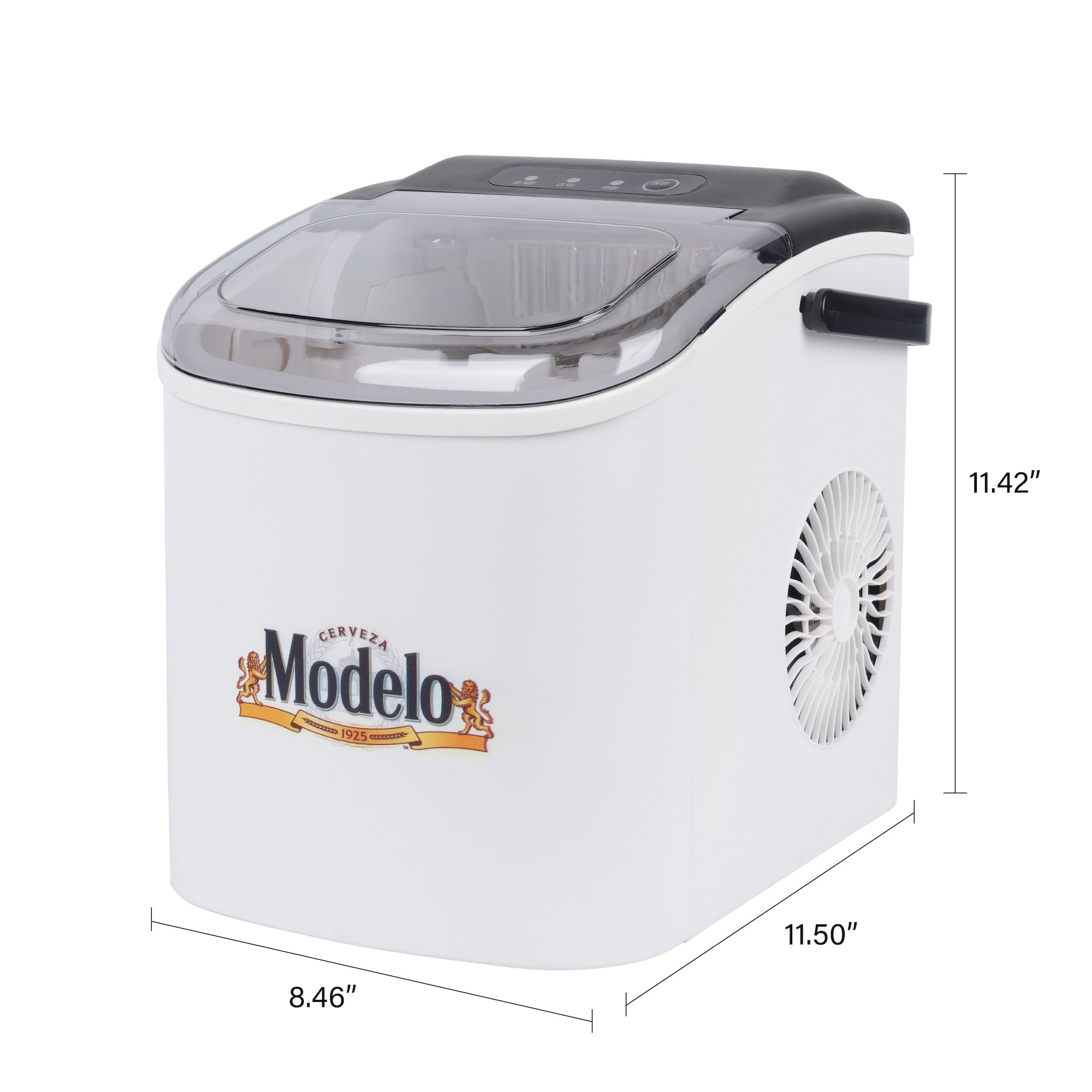 Modelo 26 lb Capacity Portable Countertop Ice Maker, White