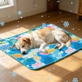 thumbnail image 5 of Dog Cooling Mat, Elegant Grey, 21"*27" Thick & Durable Cooling Mat for Extra Large Dogs, Extended Cooling with Waterproof & Color-Changing Arc-Chill Fiber , Ideal for Summer, 5 of 9