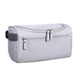 thumbnail image 1 of Naiovety Bolsa de maquillaje portátil de gran capacidad para viajar, acampar, senderismo, bolsa de almacenamiento de cosméticos, neceser, Almacenamiento y organización del hogar Gris, 1 of 6