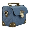thumbnail image 4 of Harry Potter Hogwarts House Ravenclaw Mini Trunk Handbag, 4 of 7
