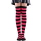 thumbnail image 1 of Zhuge 1 par de calcetines por encima de la rodilla, calcetines hasta la rodilla, medias altas hasta el muslo, calcetines hasta la rodilla para mujer, para cosplay de niña,rosa, 1 of 2