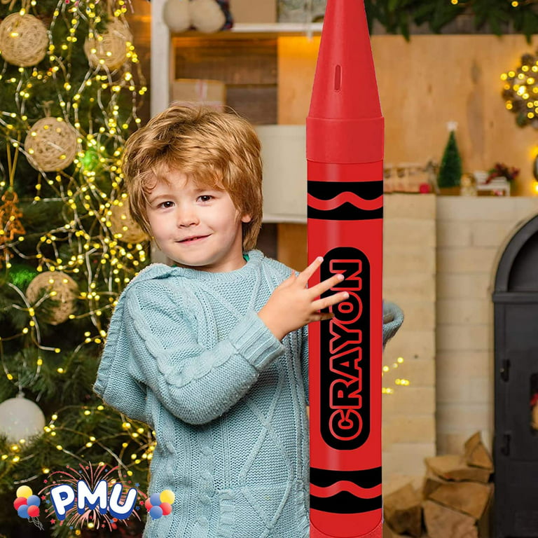 PMU Giant Crayon Bank 36 Inch Red Color (1/Pkg) Pkg/1