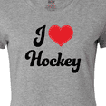 thumbnail image 4 of Inktastic I Love Hockey Women's T-Shirt, 4 of 5