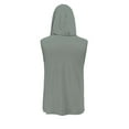 thumbnail image 5 of DDAPJ pyju Mens Hooded Tank Tops UPF 50+ Sun Protection Hoodies Sleeveless Athletic Hoodie with Face Mask Rebajas Flash Pale Green XXXXXL, 5 of 9