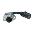 thumbnail image 2 of Husky Towing Trailer Wiring Connector Adapter 13064 7-Way Blade To 7-Way Pin; Flexible Wire; With Protective Convoluted Wire Tubing, 2 of 2