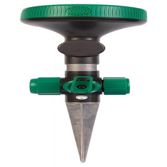 Gilmour 7005145 1250 Sq. ft. Metal Spike Base 4-Pattern Spot Sprinkler