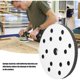 thumbnail image 4 of Pack of 10 Soft Sanding Pads, 150mm Sanding Interface Pads Soft Sponge Diameter 150mm (15 holes).., 4 of 5