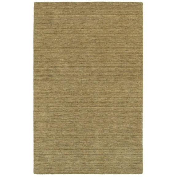 Oriental Weavers Aniston Hand-made Wool Area Rug - 27110 - 8' x 10' - in Gold - Modern Style, Hand-Made Wool Rugs, Dining, Living Room Rug