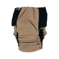 thumbnail image 3 of Barkertime Black on Brown Beige Dog Diaper, 3 of 6