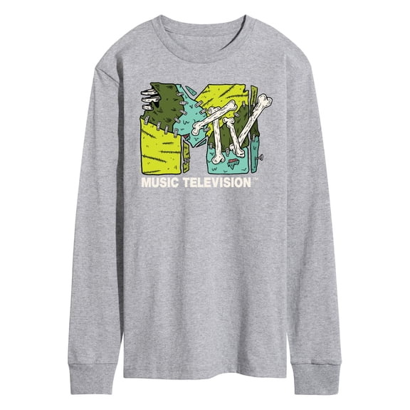 MTV - Logo Halloween - Men's Long Sleeve T-Shirt