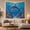 Dolphins Swimming, variant on Whale Shark Swimming in Vibrant Coral Reef, Majestic Digital Art for Ocean Lovers, Underwater Marine Life Artwork, Birthday Gift Tapestry Wall Hanging for Bedroom and Living Room