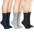 thumbnail image 7 of Silver Steps™ Diabetic Crew Socks, 3 Pairs, 7 of 7