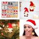thumbnail image 2 of Pendientes de Navidad Molde de resina epoxi Colgantes de orejas de Navidad Molde de silicona, 2 of 5