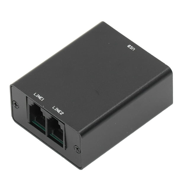 Grabadore de Llamadas de Teléfono fijo Grabadora Telefónica, Dispositivo de Grabación Telefónica Mini Grabadora Telefónica USB Dispositivo de Grabación Telefónica