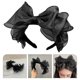 thumbnail image 2 of Bow Headband Bow Hair Hoop Bowknot Hair Band Women Bow Knotted Headband, 2 of 4