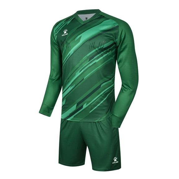KELME Soccer Goalkeeper Jersey Pro Set Uniform - Padded Goalkeeper Shirt