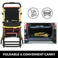 thumbnail image 3 of Ecojoy Portable Electric Chair, Track Climbing Wheelchair, Assist Stair Chair Electric Wheelchair, 440 lb Limit, 3 of 13
