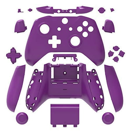 Bb Shell Set - SN-RIGGOR Replacement Housing Full Shell Set Full Buttons Set Faceplates ABXY Buttons RB LB Bumpers for Xbox One S Slim Contr
