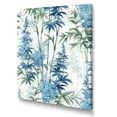 thumbnail image 2 of Designart "Serenity With Chinese Influence In Blue Bamboo II" Bamboo Canvas Art Print, 2 of 7