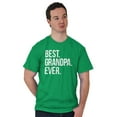 thumbnail image 4 of Best Grandpa Ever Grandfather Poppop Men's Graphic T Shirt Tees Brisco Brands L, 4 of 6