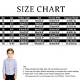 thumbnail image 2 of Grblisyd Boys Button Down Shirt Long Sleeve Summer Boys Dress Shirts Casual Formal Collared Shirt Back to School Clothes, 2 of 4