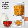 thumbnail image 3 of Dispensador de cereales OXO Good Grips para encimera, capacidad de 5,2 litros, 3 of 8