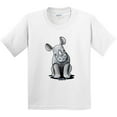 thumbnail image 3 of Inktastic Curious Rhinos Youth T-Shirt, 3 of 5