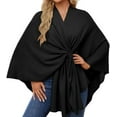 thumbnail image 6 of Simplifyleast Shawl Wrap, Elegant Shawl Wraps Soft Open Front Poncho Sweater, Chic And Light, 6 of 7
