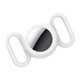 thumbnail image 1 of Inteprter Soporte de silicona Funda protectora resistente al agua Suave para la piel Pet Loops Kids Tracker Cover Reemplazo para AitTag Electrónica Blanco, 1 of 6