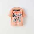 thumbnail image 4 of Camiseta de manga corta de dibujos animados para niños de 1 a 6 años, nuevo estilo de verano, disfraz de algodón para niñas, Camiseta con estampado del pato Donald, 4 of 5