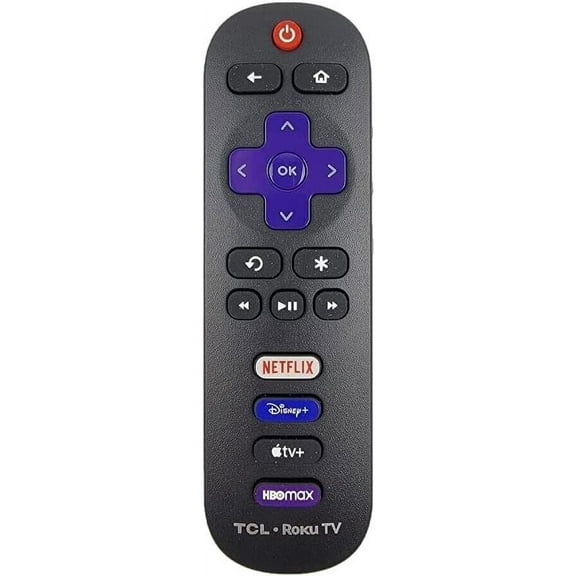 Original TCL Roku TV Remote Control Netflix/Disney Plus/Apple TV /HBO Max Keys