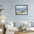 thumbnail image 3 of Stupell Industries Tropical Brushed Expression of Coast Black Floating Frame Canvas Art, 21 x 17, by Sally Swatland, 3 of 8