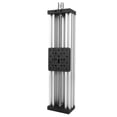 thumbnail image 3 of Screw Slide Linear Table Aluminum Alloy 3D Printer Engraving Machine Lead 2mm Black/SilverSilver 250mm, 3 of 5
