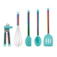 thumbnail image 5 of Farberware 5-piece Iridescent and Aqua Kitchen Tool and Gadget Set, 5 of 6