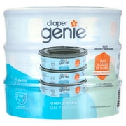 Diaper Genie Round Refills, Unscented, Holds up to 720 Newborn Diapers, 3 pack