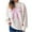 Multicolor, variant on Fengactive Women's Cute Bow Print Loose Sweater Fall Long Sleeve Knit Crewneck Pullover Tops Home Daily Casual Outfits