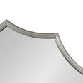 thumbnail image 4 of Kate and Laurel Lalina Scalloped Round Framed Accent Mirror, Silver 24" Diameter, 4 of 10