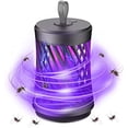 thumbnail image 1 of Lámpara electrónica LED para matar mosquitos, trampa eléctrica para insectos con luz ultravioleta/atracción biónica, para uso doméstico, portátil, sin olor, para EE. UU., 1 of 5