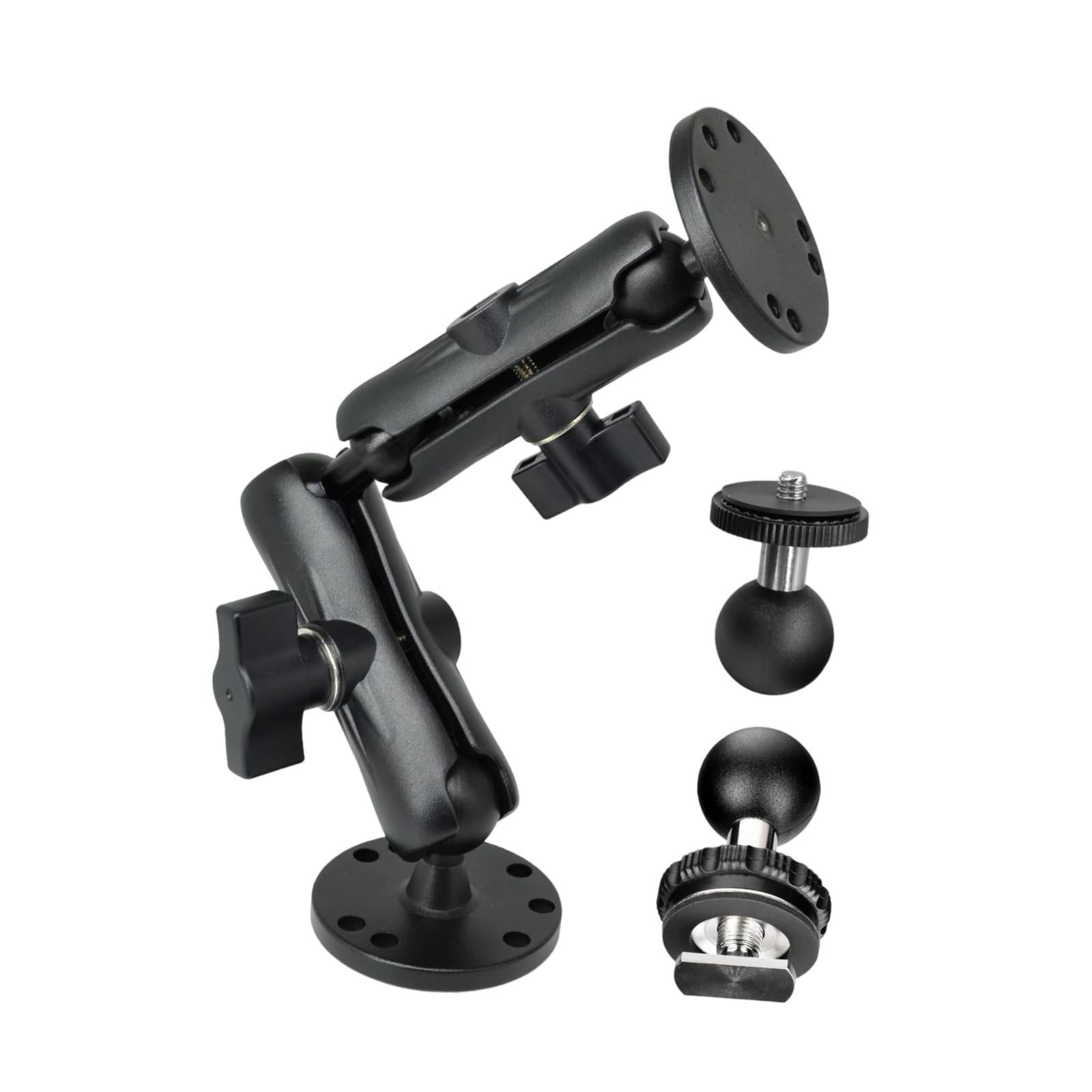 GARENDE Fish Finder Mount Base Adjustable Sturdy 1" Ball Mount for Boat Marine Kayak