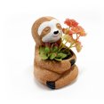 thumbnail image 6 of Vacemry under $5 Resin Sloth Planter, Succulents Potted Flower Pot Decoration, Sloth Shaped Planter for Tabletop Green Plants, Creative Home Office Desk Decor, Unique Design Cute Gift, 6 of 9