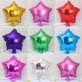 thumbnail image 5 of 10 globos de aluminio con forma de estrella de cinco puntas de 18 pulgadas, globos de oro rosa para niños, adultos, cumpleaños, decoración de bodas, suministros para fiestas, 5 of 5