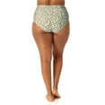 thumbnail image 4 of Anne Cole Plus - Women's Shirred High Waist Tummy Control Bikini Bottom, 4 of 4