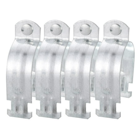 Uxcell 4Pack 1-7/8" EMT Strut Clamps Steel with Bolt Nut for Rigid ...