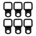 thumbnail image 1 of 1 Set 6Pcs Durable Car Refit Hooks Practical Car Roof Trunk Hooks (Black), 1 of 7