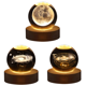 thumbnail image 1 of Cristal LED Nocturna Brillante Carga USB para Del (luna), 1 of 7